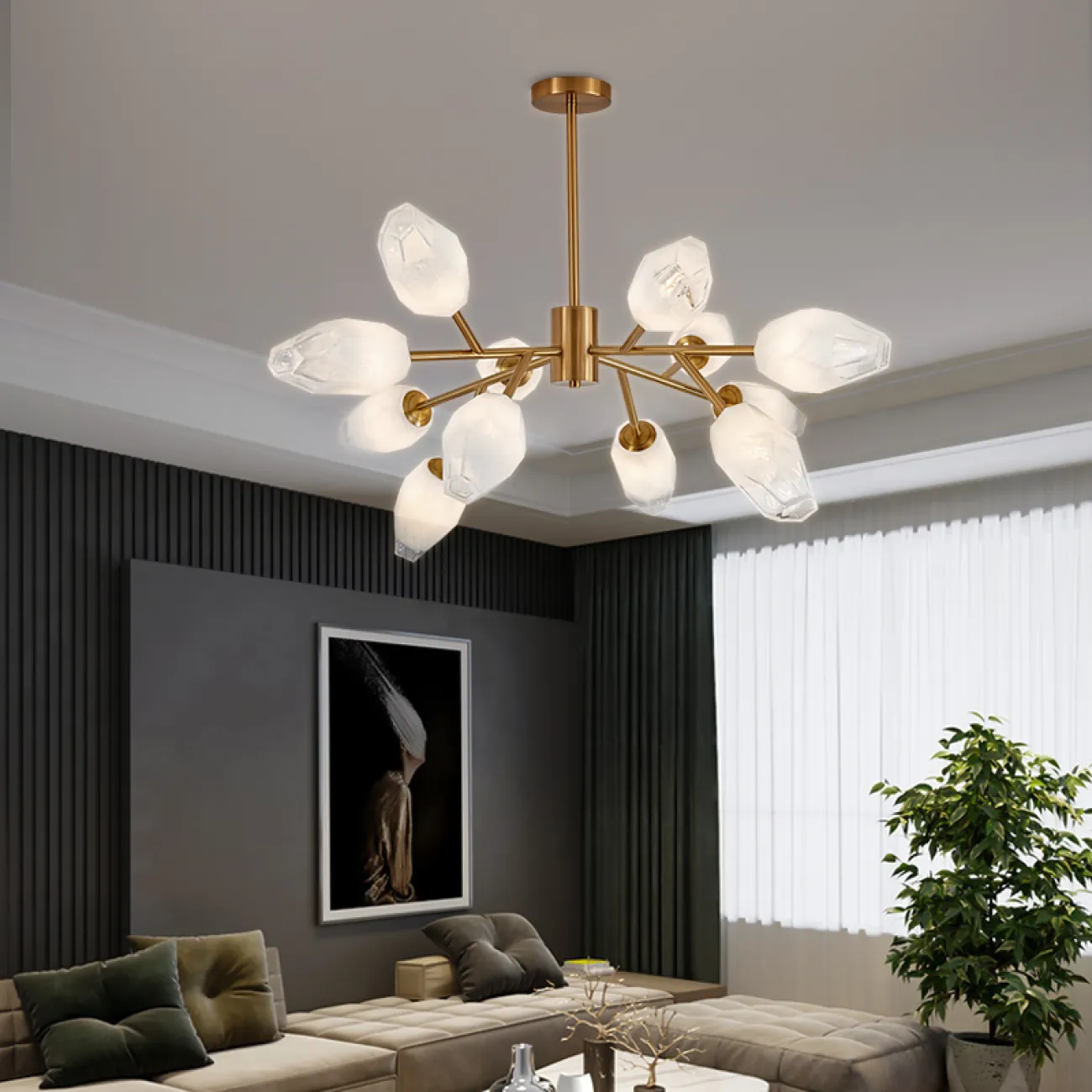 Потолочная люстра SELESTE D90 от ImperiumLoft