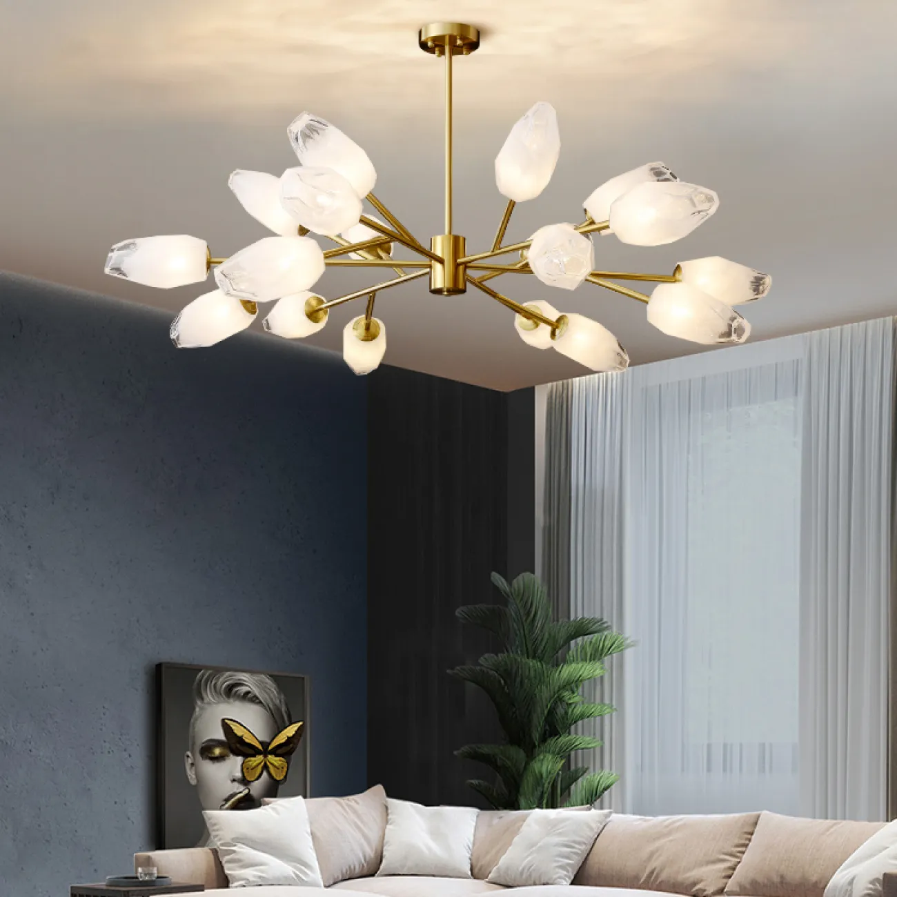 Потолочная люстра SELESTE D90 от ImperiumLoft