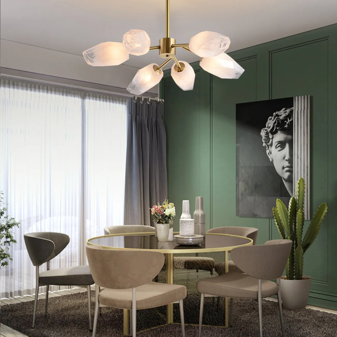 Потолочная люстра SELESTE D105 от ImperiumLoft Потолочная люстра SELESTE D105 от ImperiumLoft