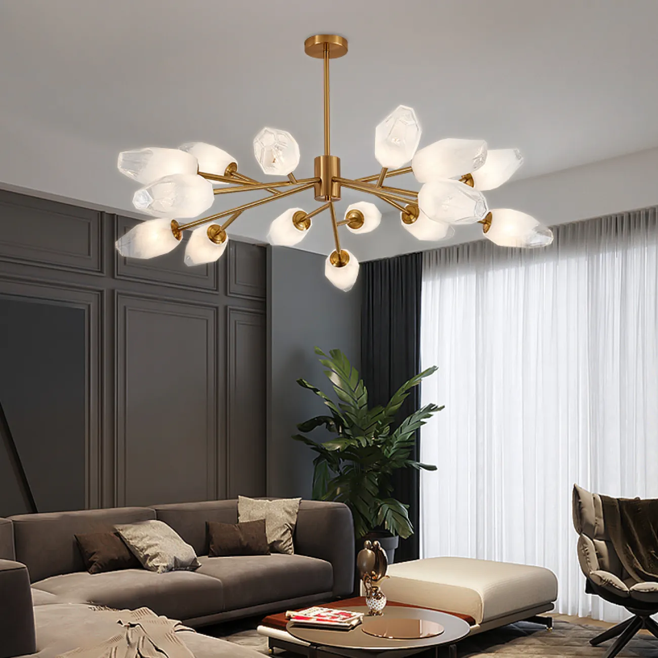 Потолочная люстра SELESTE D90 от ImperiumLoft