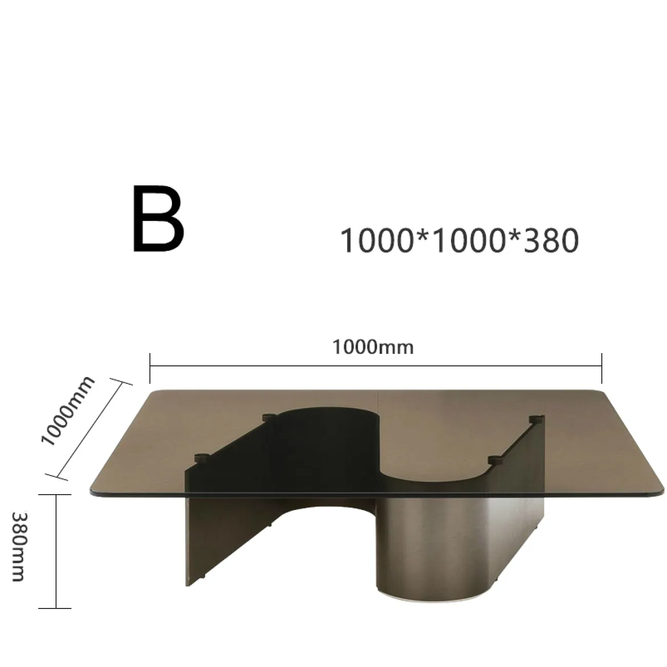 Дизайнерский журнальный столик LaLume-AP00247