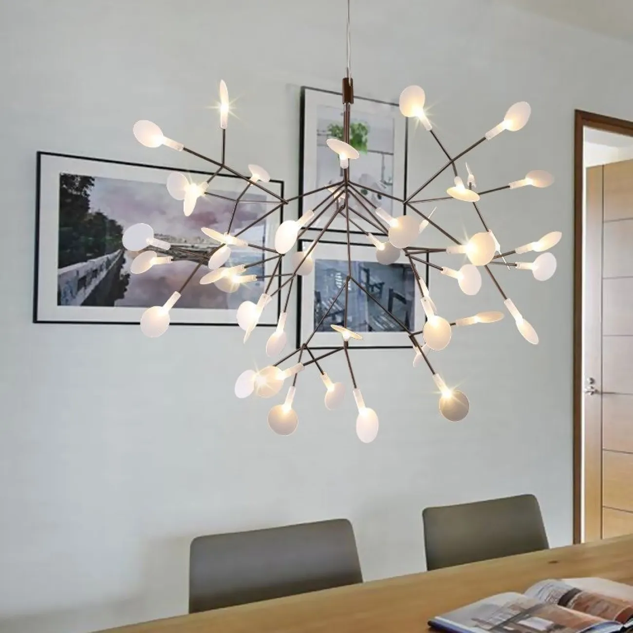 Подвесная люстра LEAVES D98 от ImperiumLoft