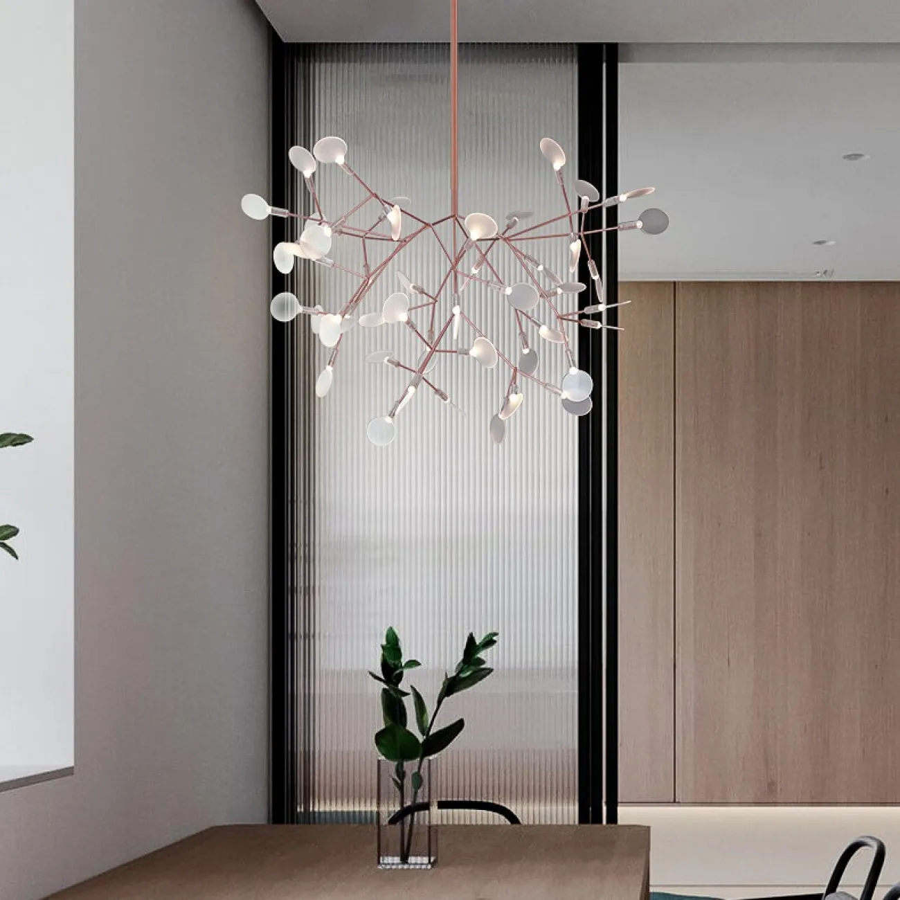 Подвесная люстра LEAVES D98 от ImperiumLoft