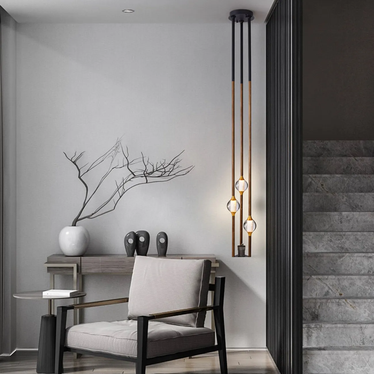 Подвесной светильник TABEO Light brown от ImperiumLoft
