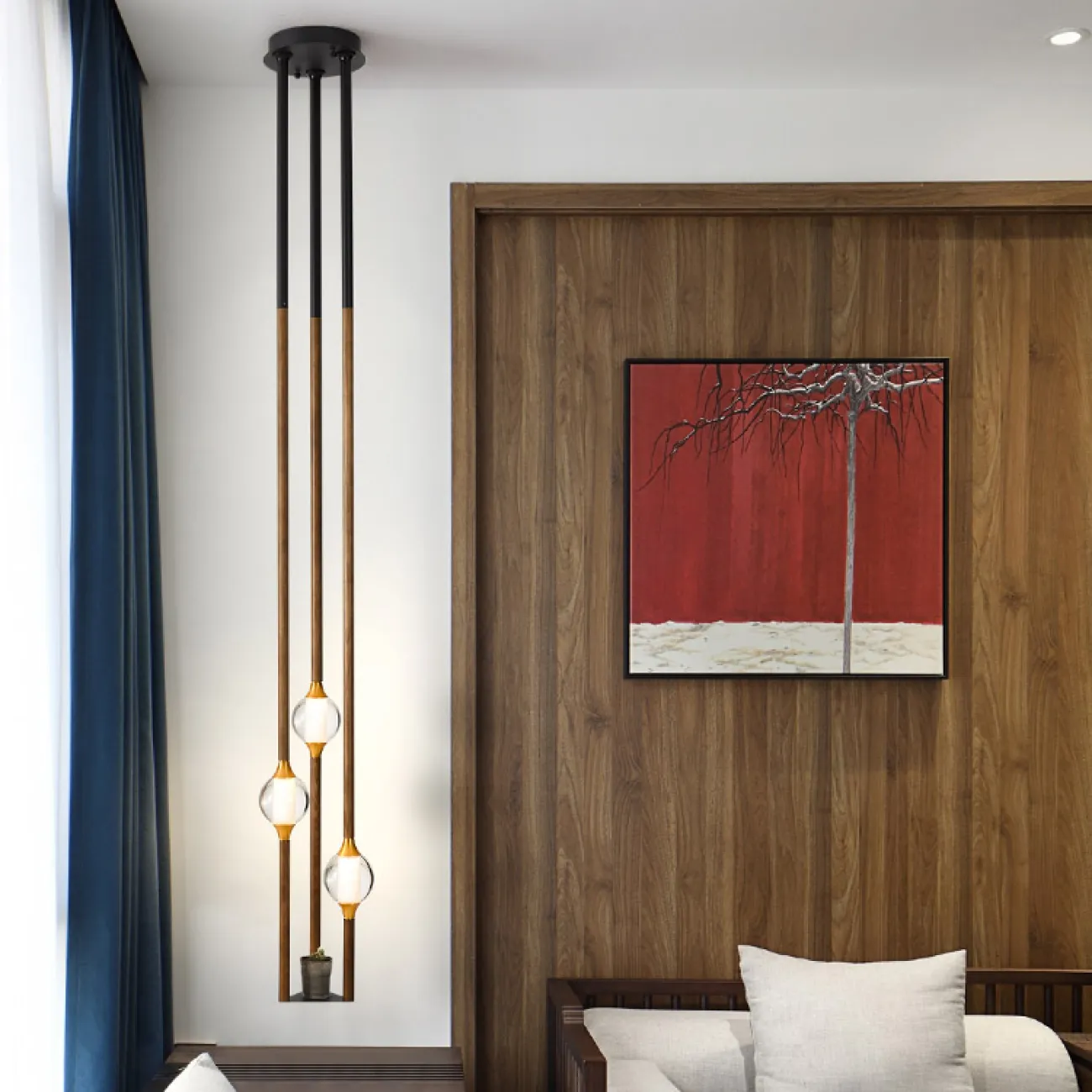 Подвесной светильник TABEO Light brown от ImperiumLoft