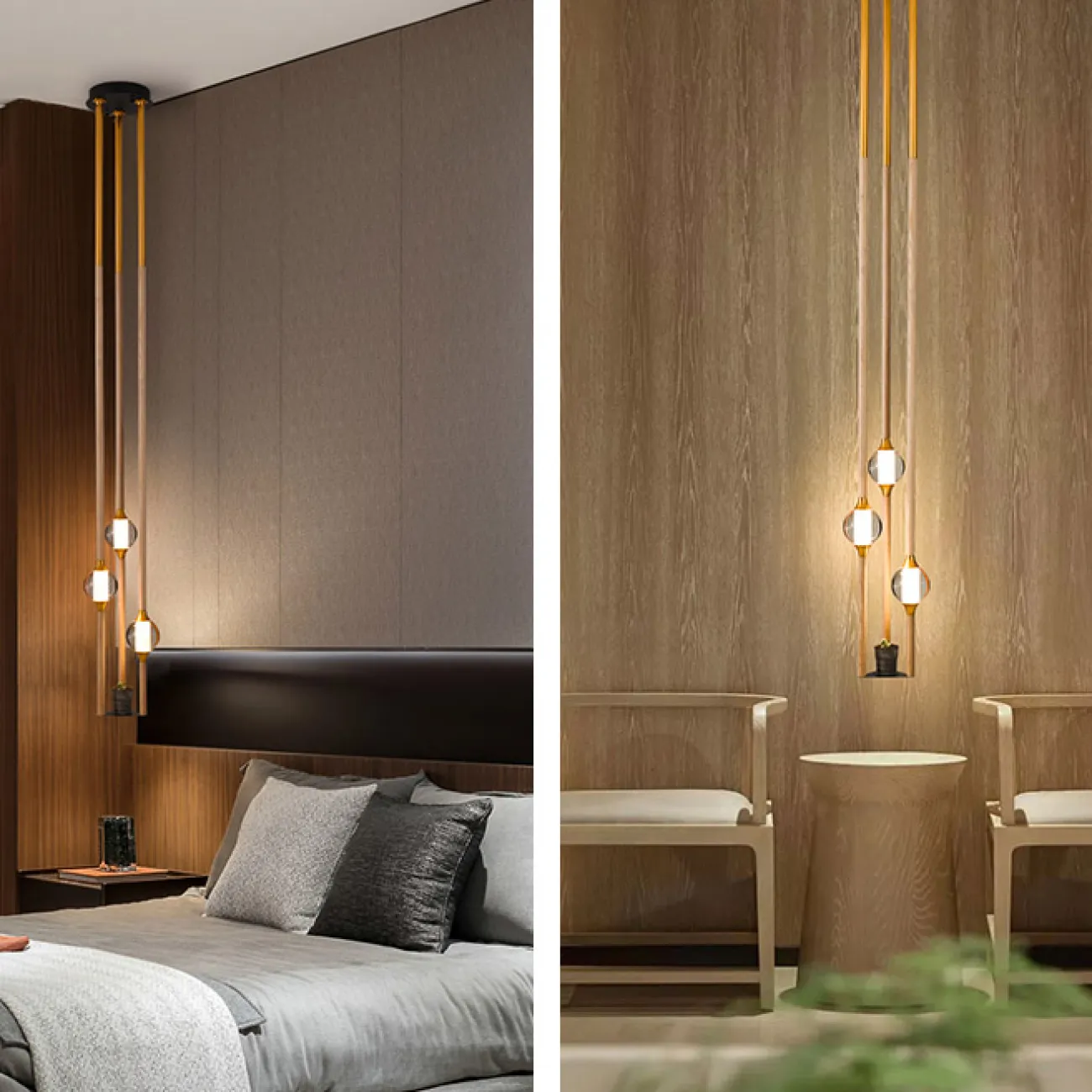 Подвесной светильник TABEO Light brown от ImperiumLoft