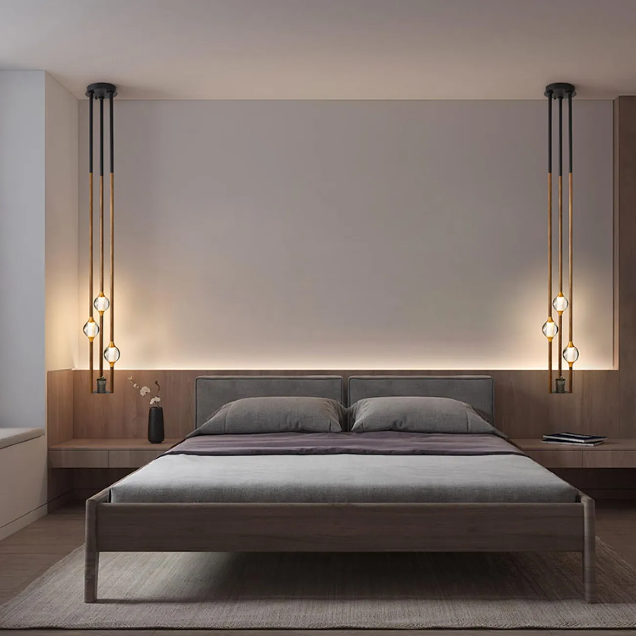 Подвесной светильник TABEO Light brown от ImperiumLoft