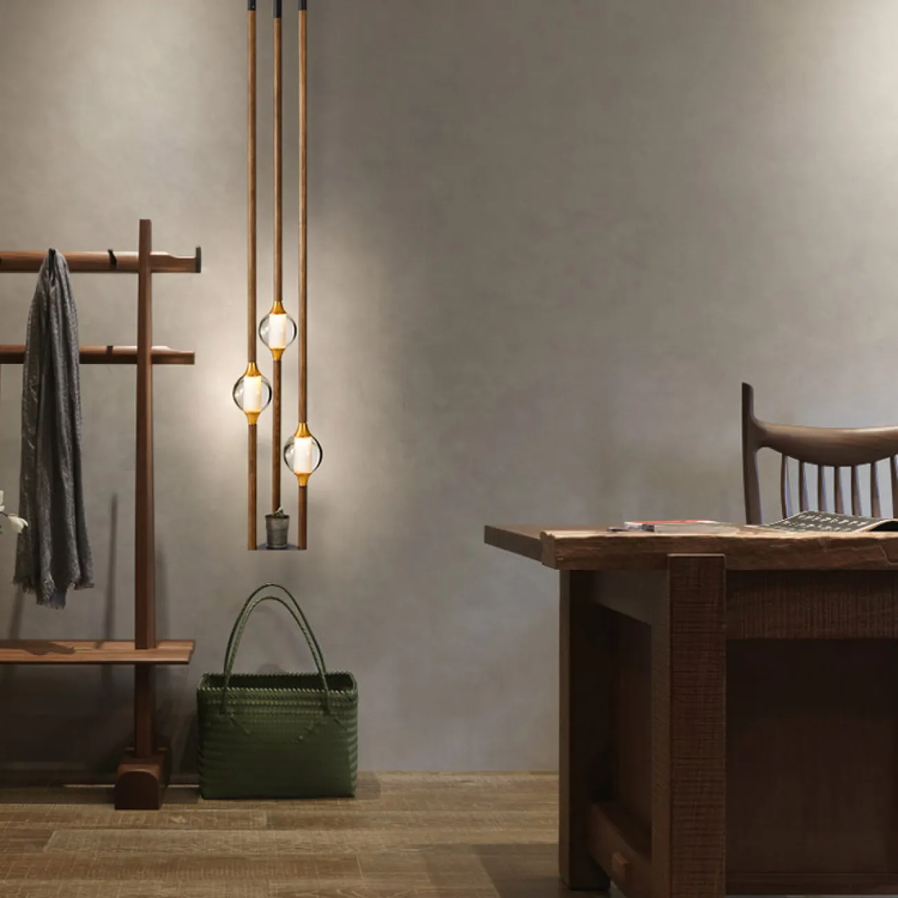 Подвесной светильник TABEO Light brown от ImperiumLoft