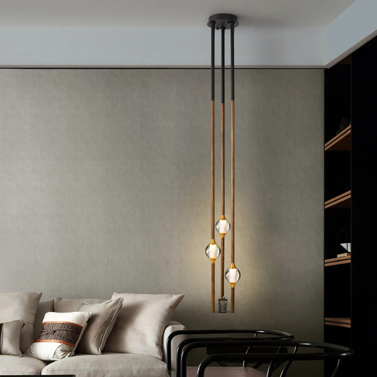 Подвесной светильник TABEO Light brown от ImperiumLoft