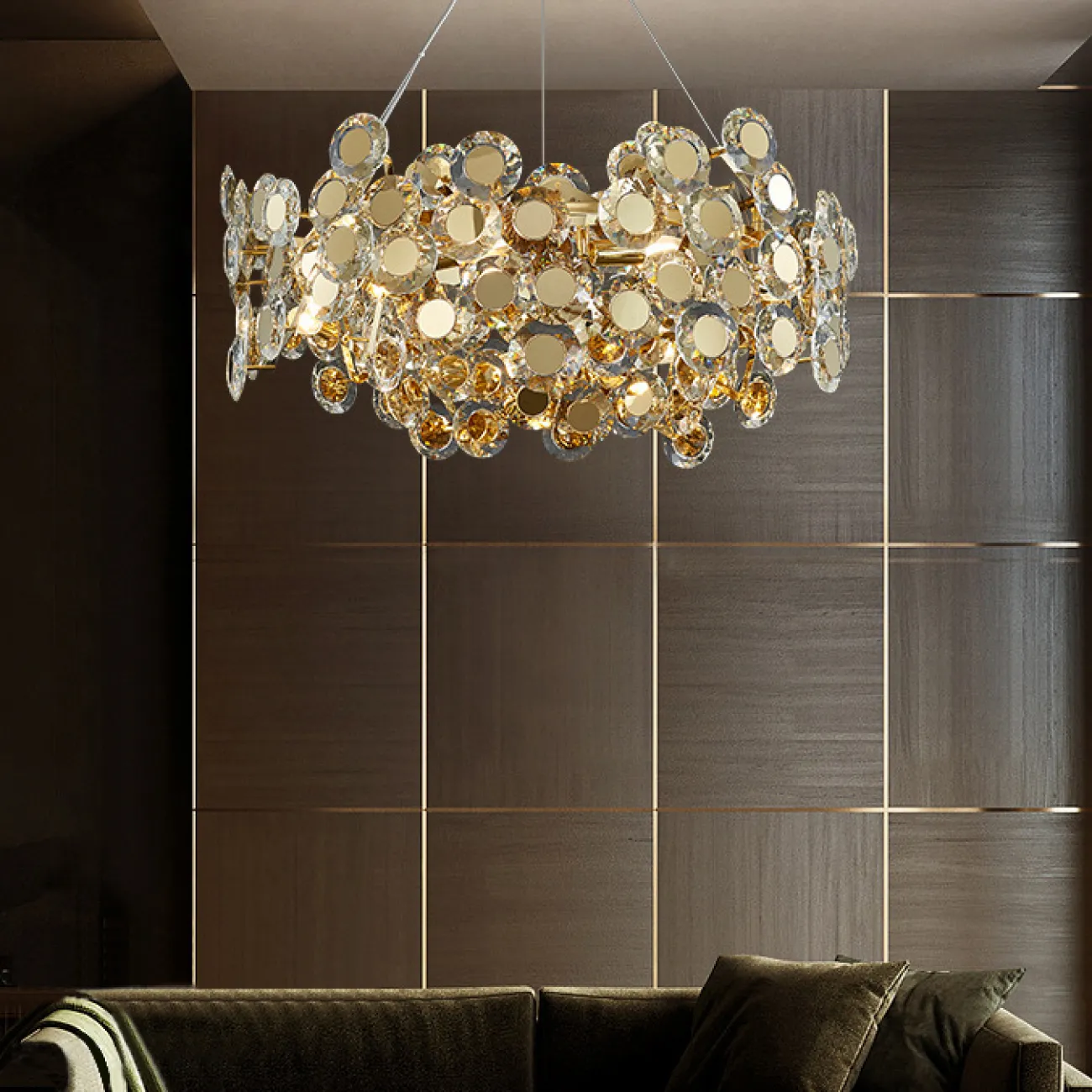 Подвесная люстра IOLA D80 от ImperiumLoft