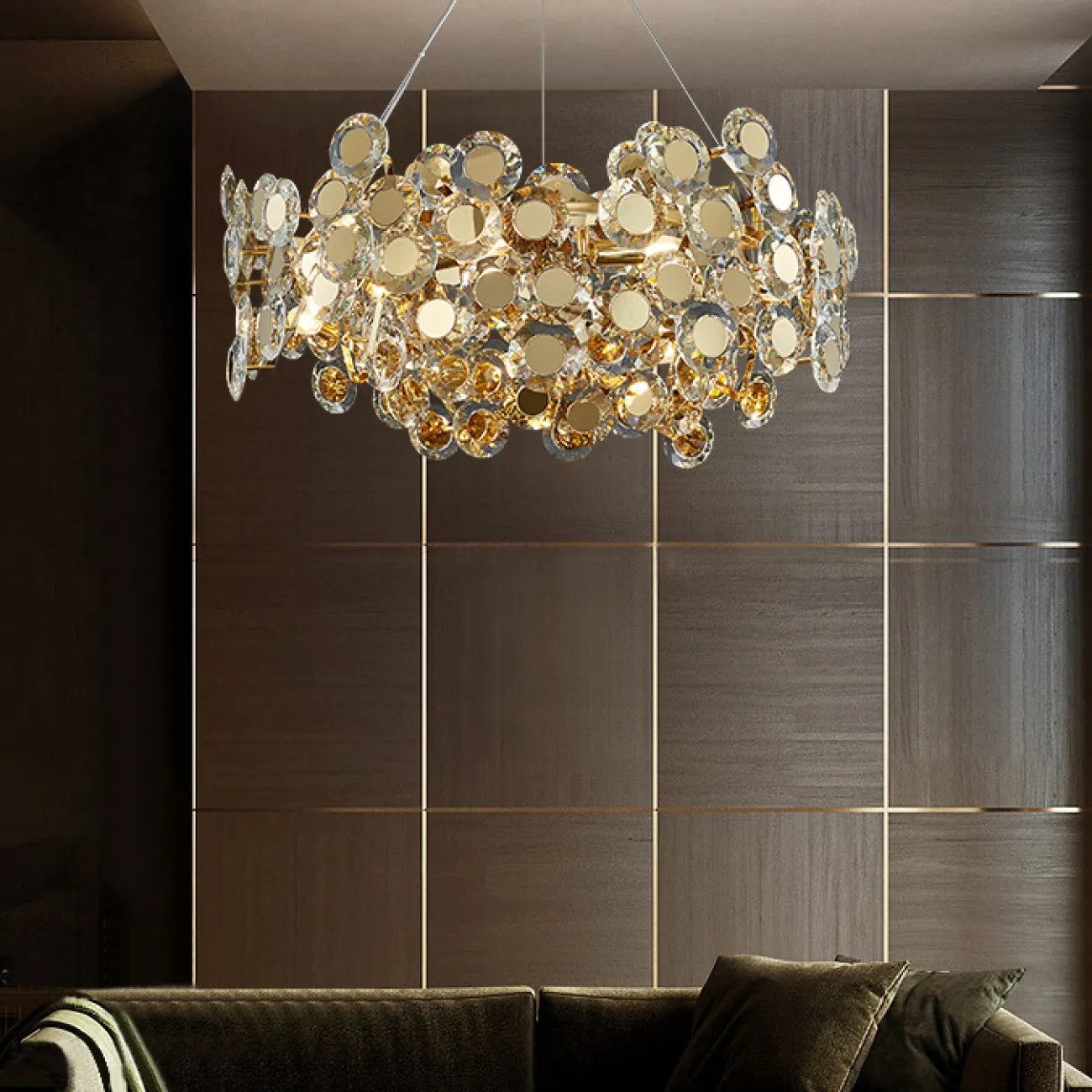 Подвесная люстра IOLA D80 от ImperiumLoft Подвесная люстра IOLA D80 от ImperiumLoft