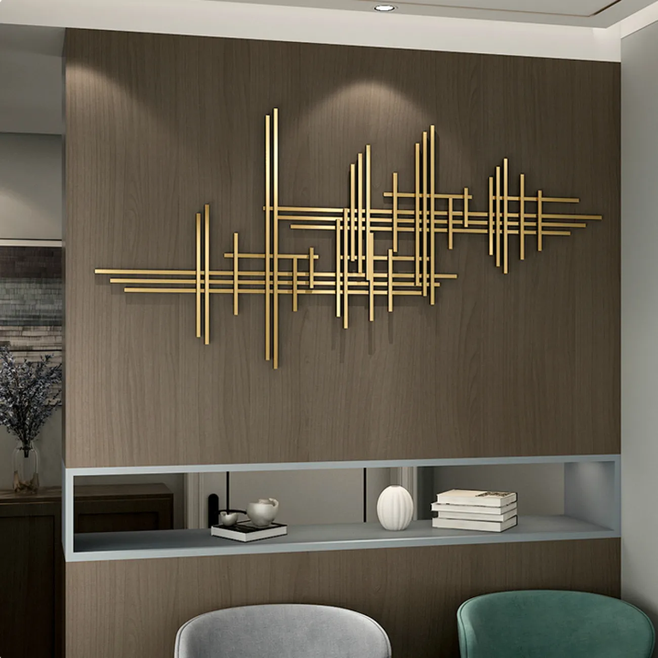 Дизайнерский настенный декор LaLume-KKK00221