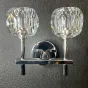 Бра RH Boule de Cristal Double Sconce Chrome от ImperiumLoft