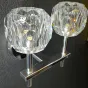 Бра RH Boule de Cristal Double Sconce Chrome от ImperiumLoft