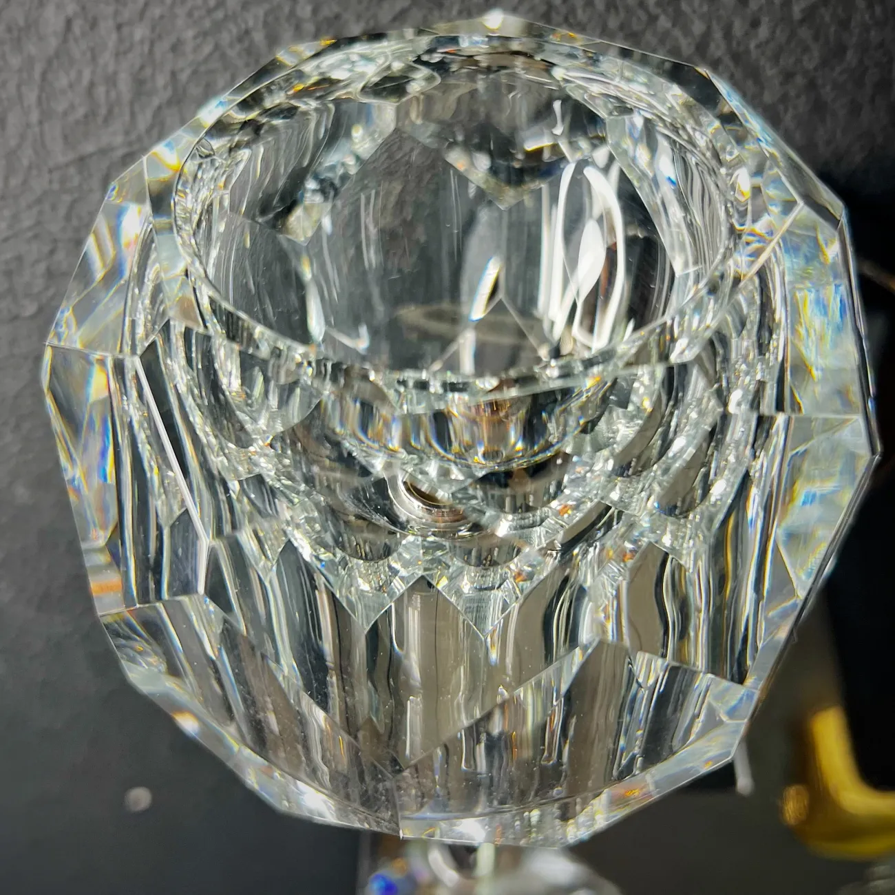 Бра RH Boule de Cristal Double Sconce Brass Никель от ImperiumLoft