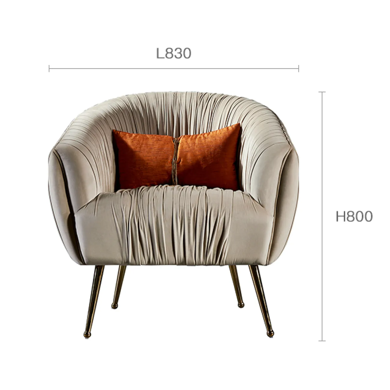 Дизайнерское кресло LaLume-KK00193