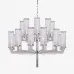 K&W LIAISON TWO-TIER CHANDELIER 18 K&W