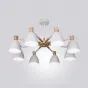 Потолочная люстра FOLKE 8 White от ImperiumLoft