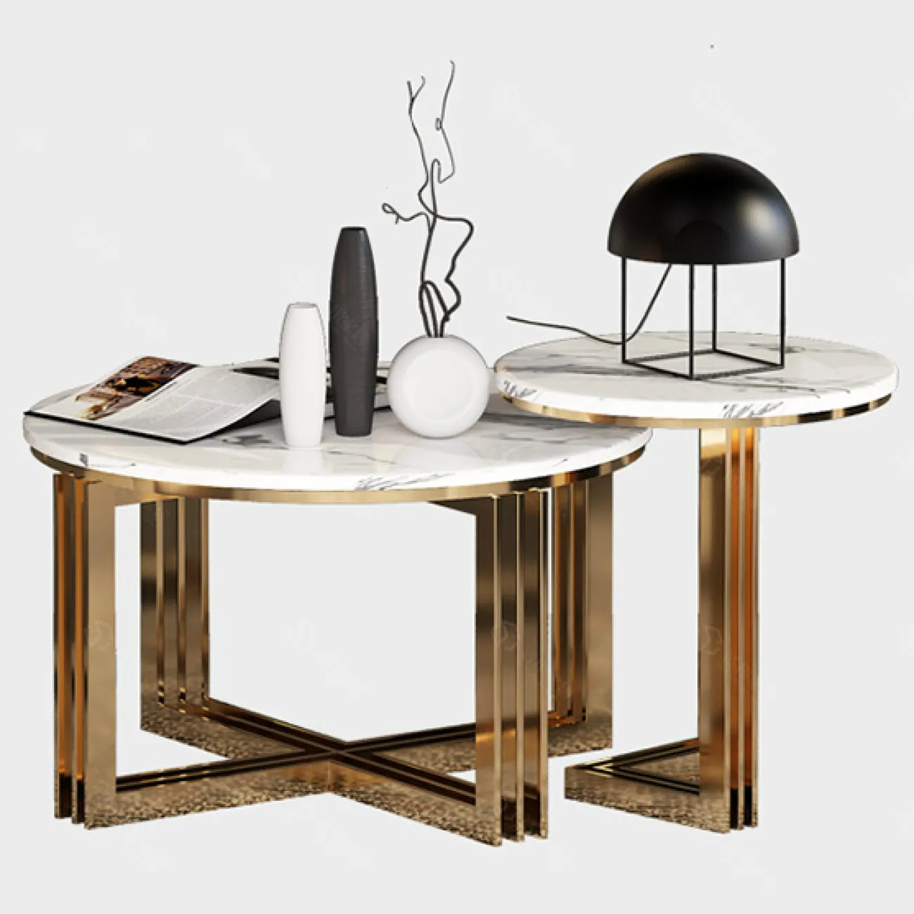 Дизайнерский журнальный столик LaLume-AP00134