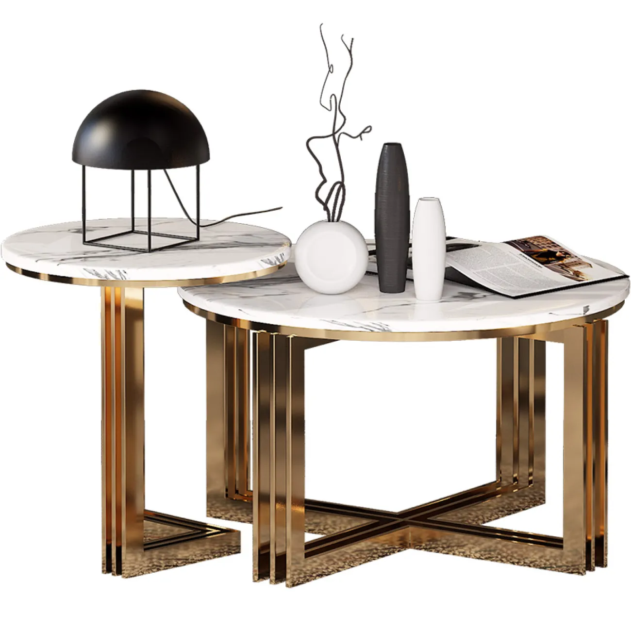 Дизайнерский журнальный столик LaLume-AP00134