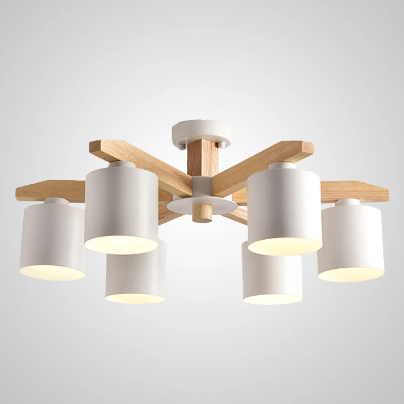 Потолочная люстра CRISS L8 Grey от ImperiumLoft