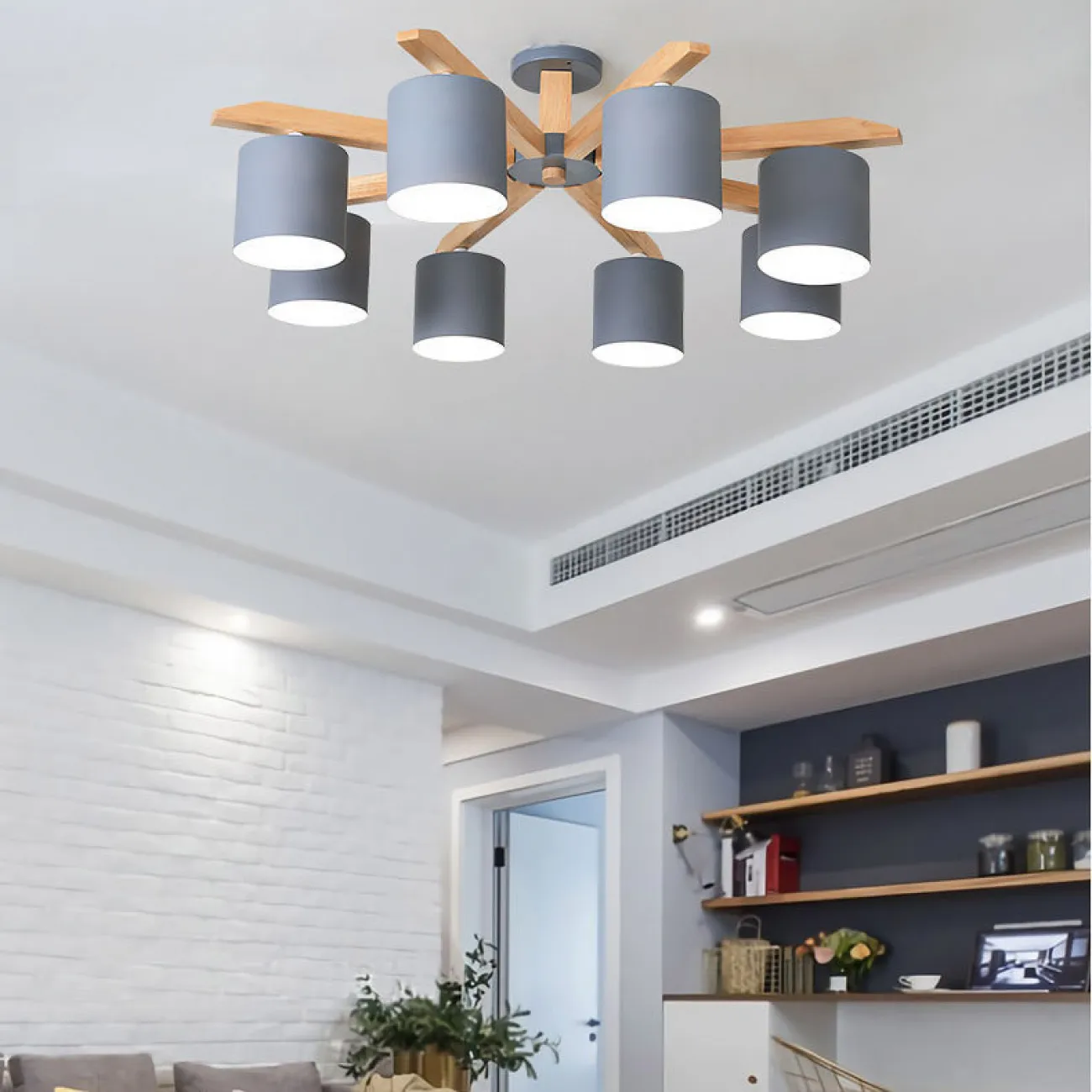 Потолочная люстра CRISS L5 White от ImperiumLoft