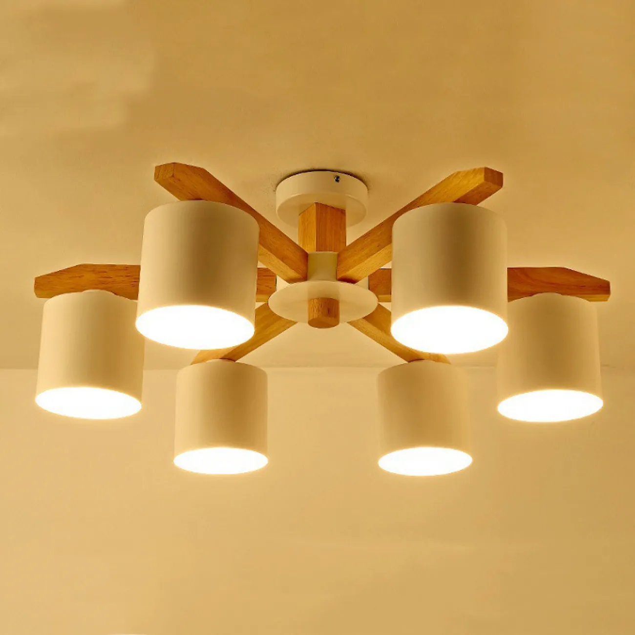 Потолочная люстра CRISS L5 White от ImperiumLoft
