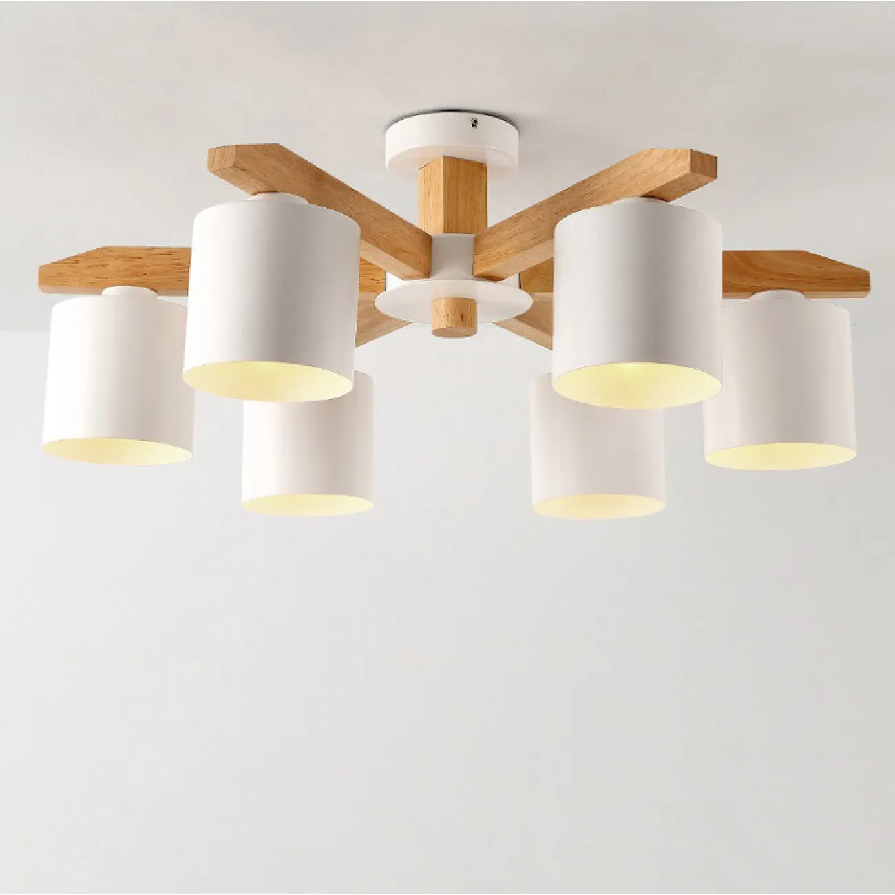 Потолочная люстра CRISS L8 Grey от ImperiumLoft