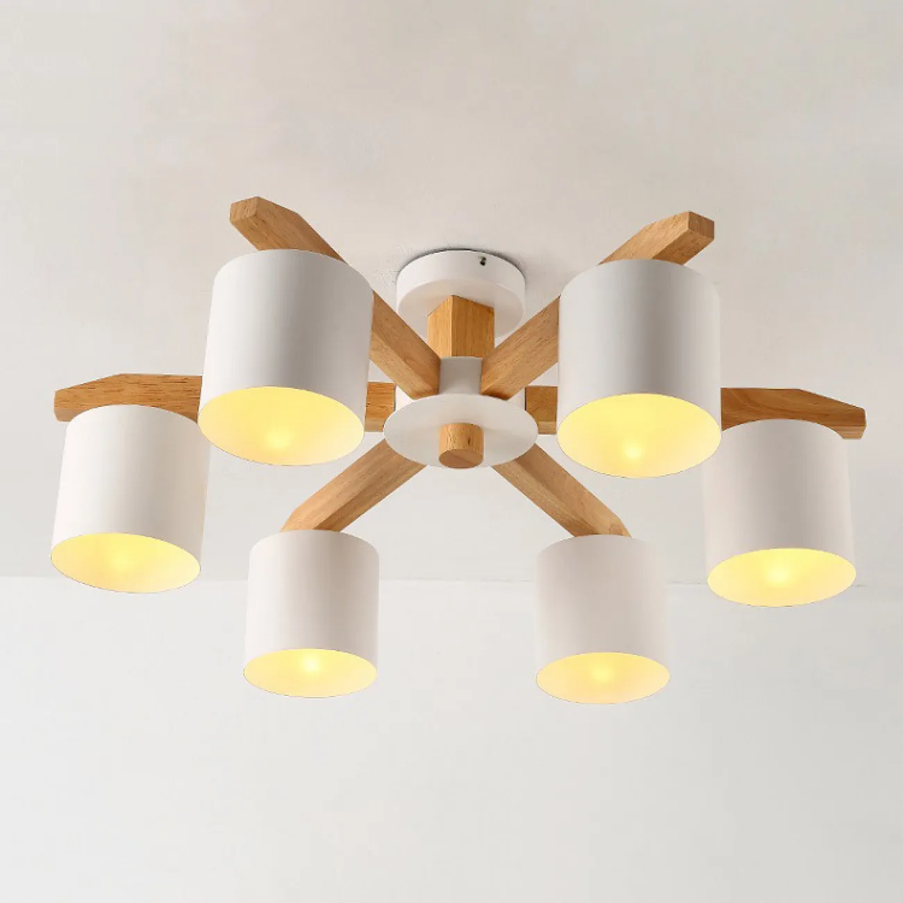 Потолочная люстра CRISS L8 Grey от ImperiumLoft