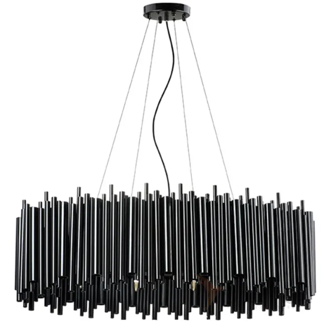 Люстра Delightfull Brubeck Chandelier Black Oval