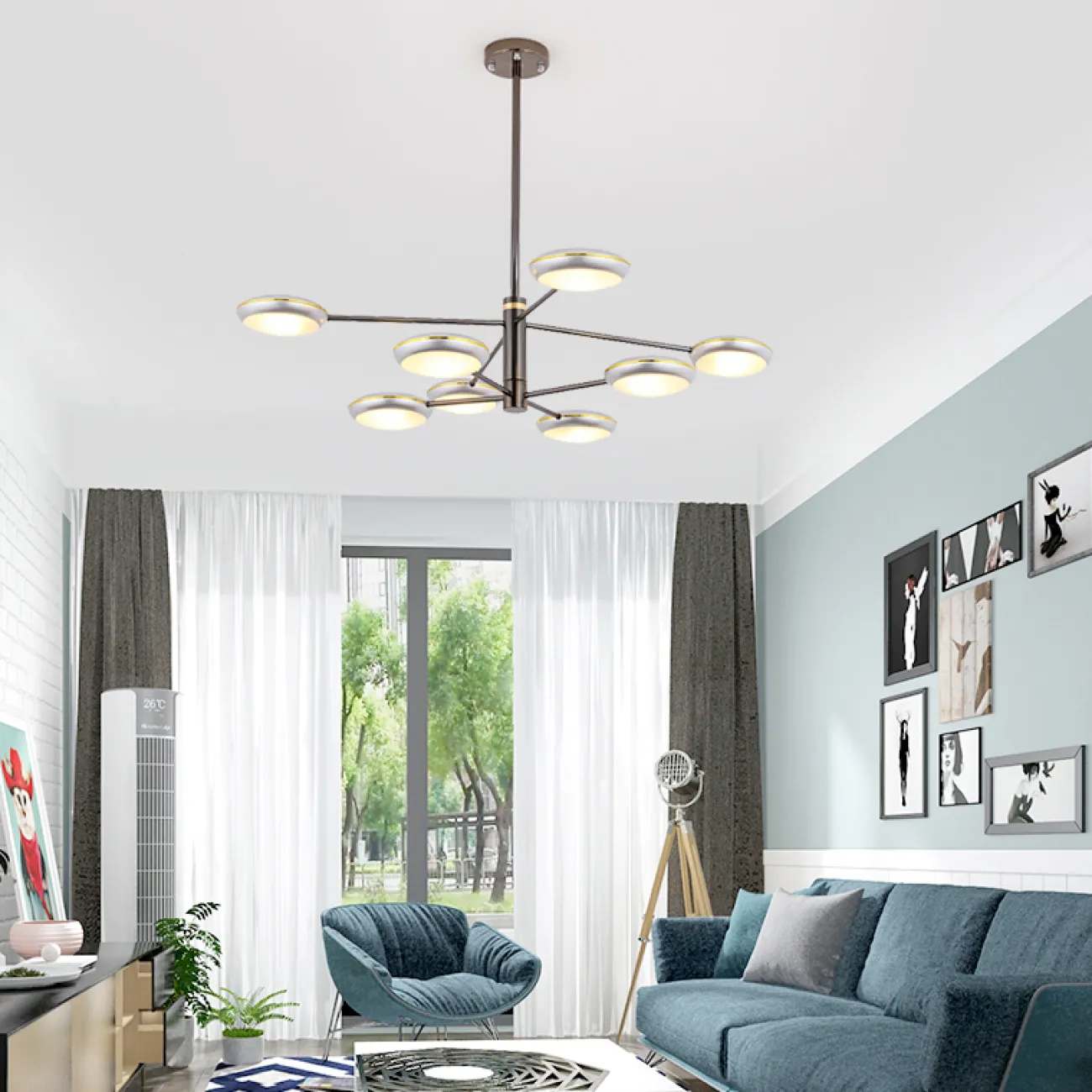 Люстра на штанге DRAMMEN от ImperiumLoft Люстра на штанге DRAMMEN от ImperiumLoft