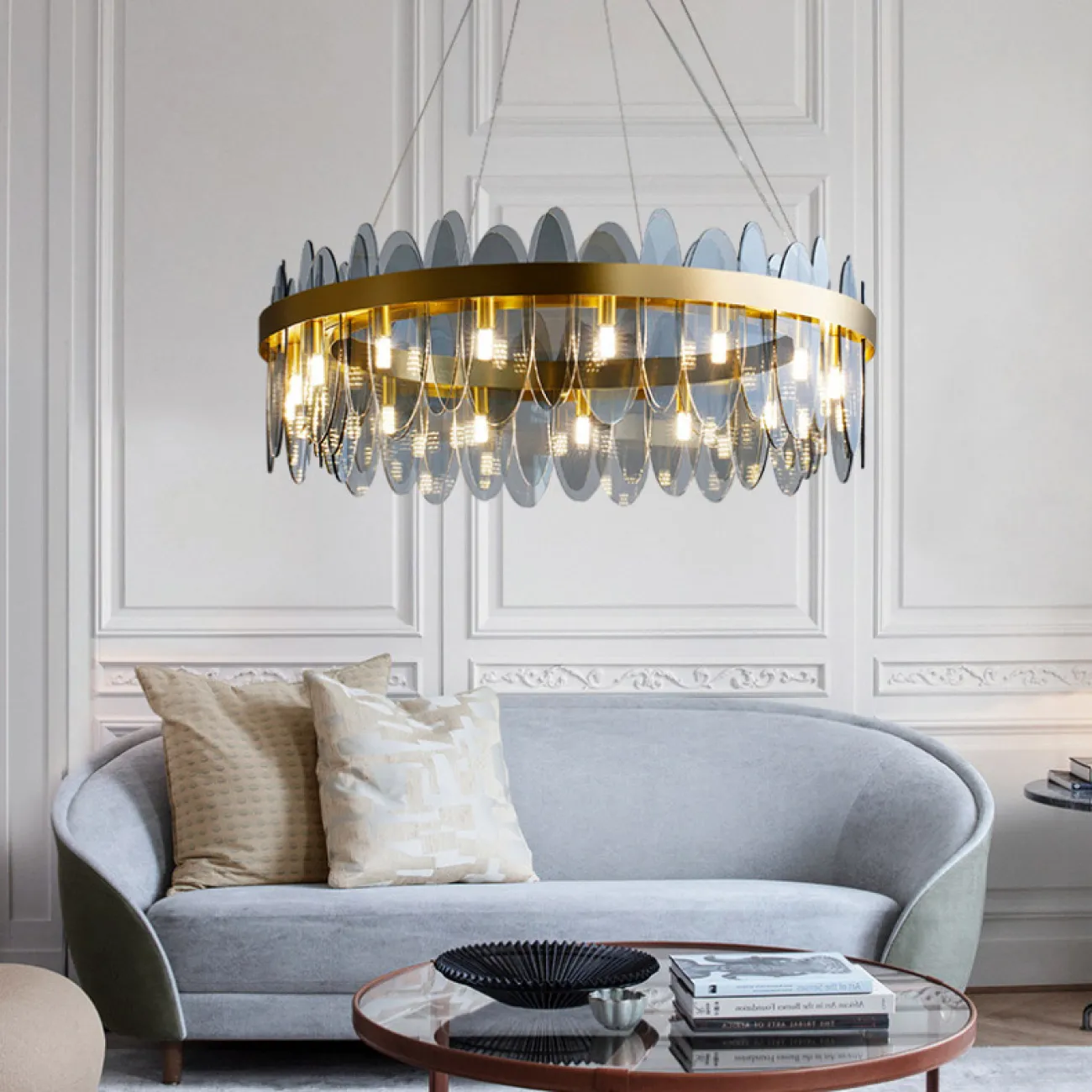 Подвесная люстра PIERRE D80 от ImperiumLoft