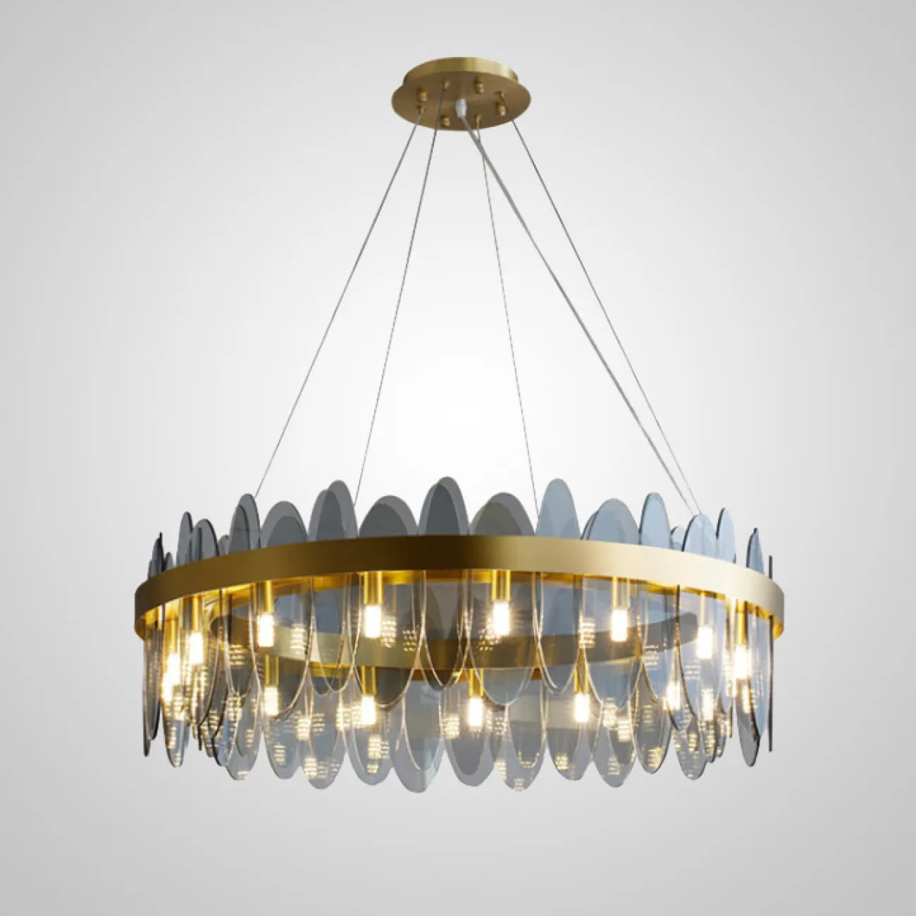 Подвесная люстра PIERRE D80 от ImperiumLoft