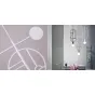 Подвесной светильник Suspension modern design with LED colorful shapes
