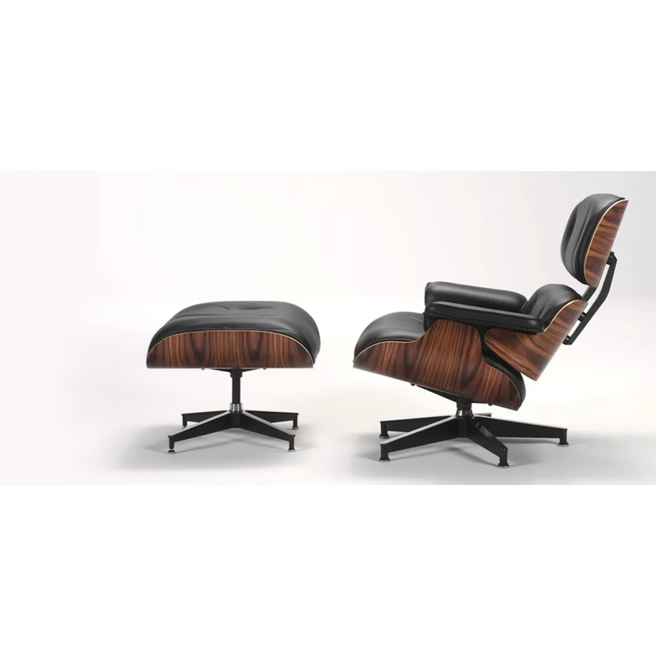 Кресло Eames Lounge Chair & Ottoman designed by Charles and Ray Eames in 1956 от LaLume