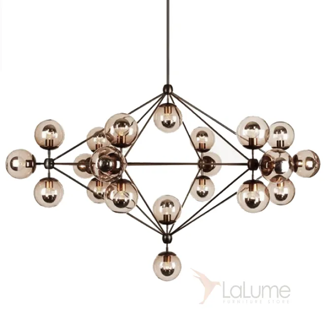 Люстра Modo Chandelier 21 Globes designed by Jason Miller от LaLume