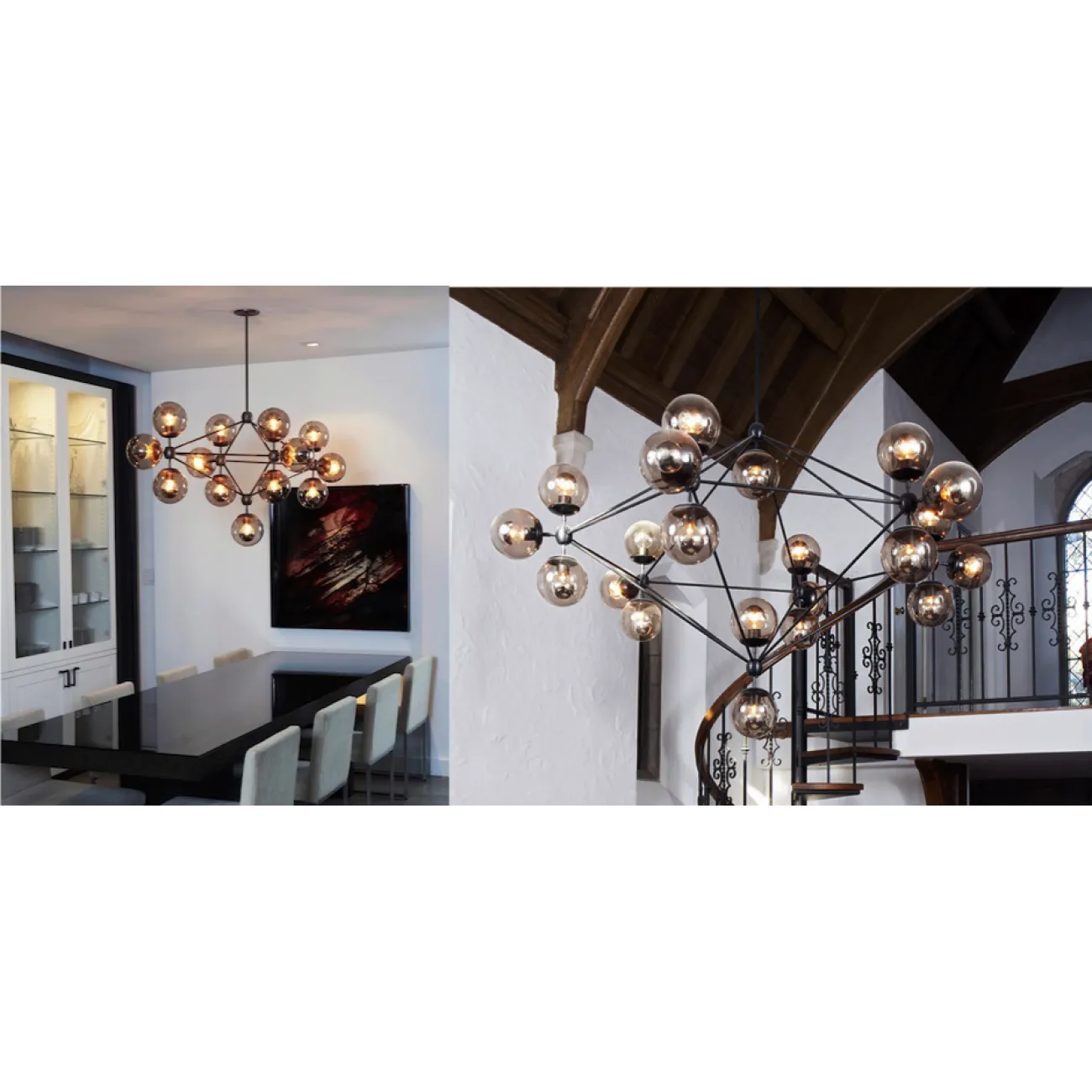 Люстра Modo Chandelier 21 Globes designed by Jason Miller от LaLume