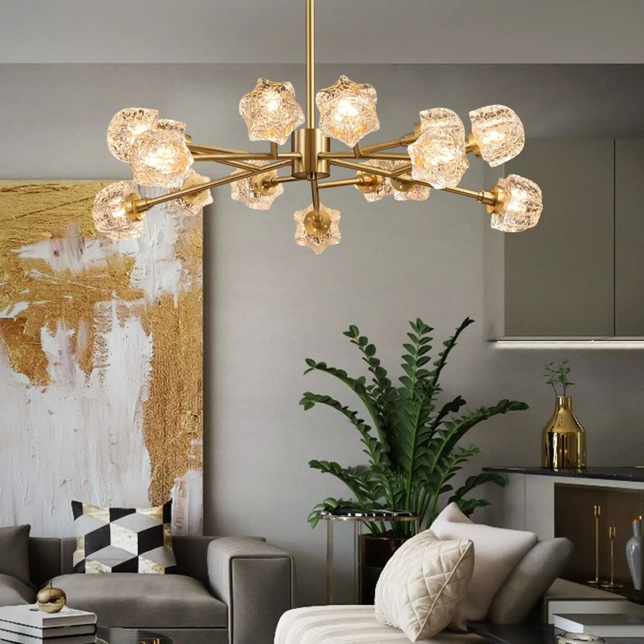 Люстра на штанге ORION от ImperiumLoft