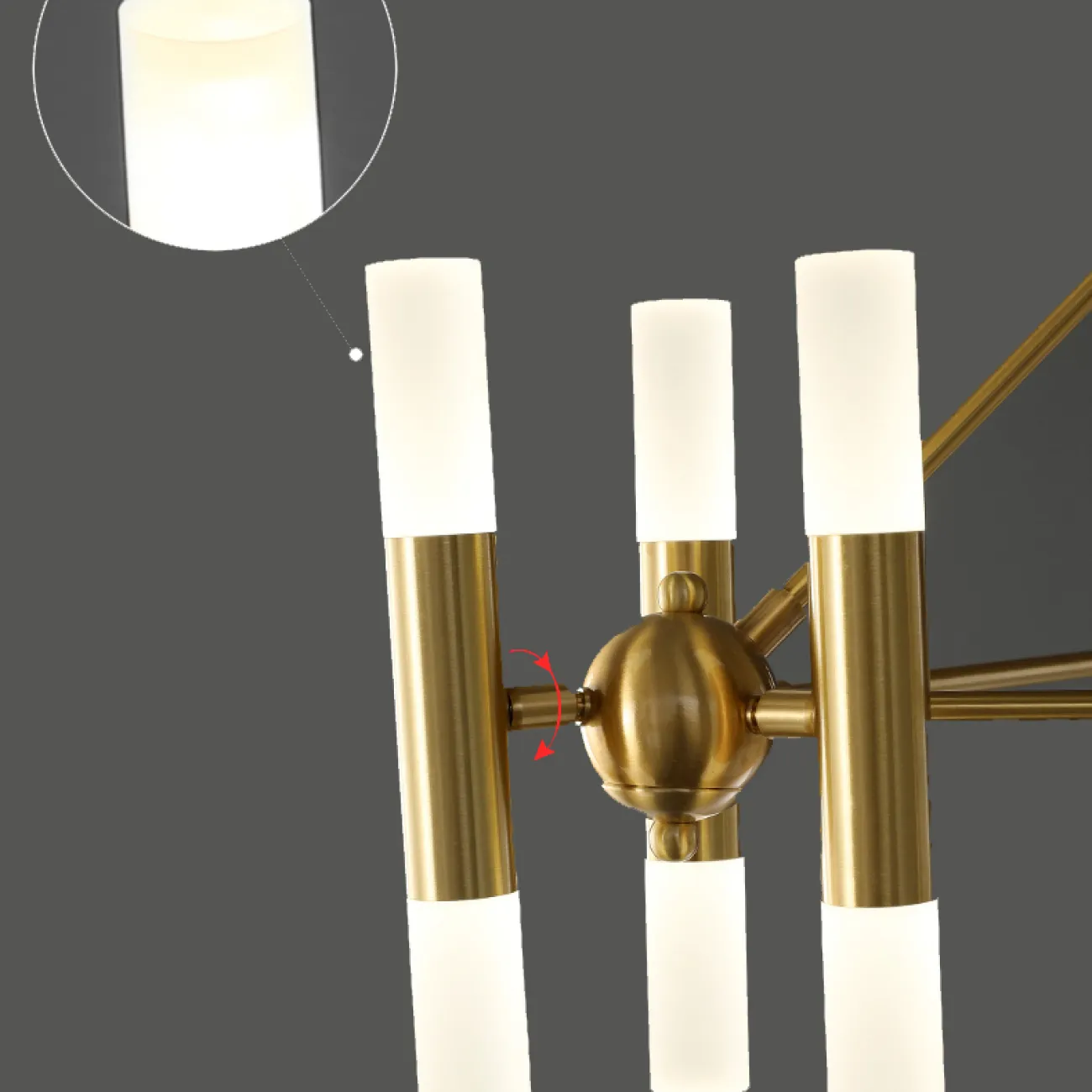 Потолочная люстра GRAPHITE L24 от ImperiumLoft Потолочная люстра GRAPHITE L24 от ImperiumLoft