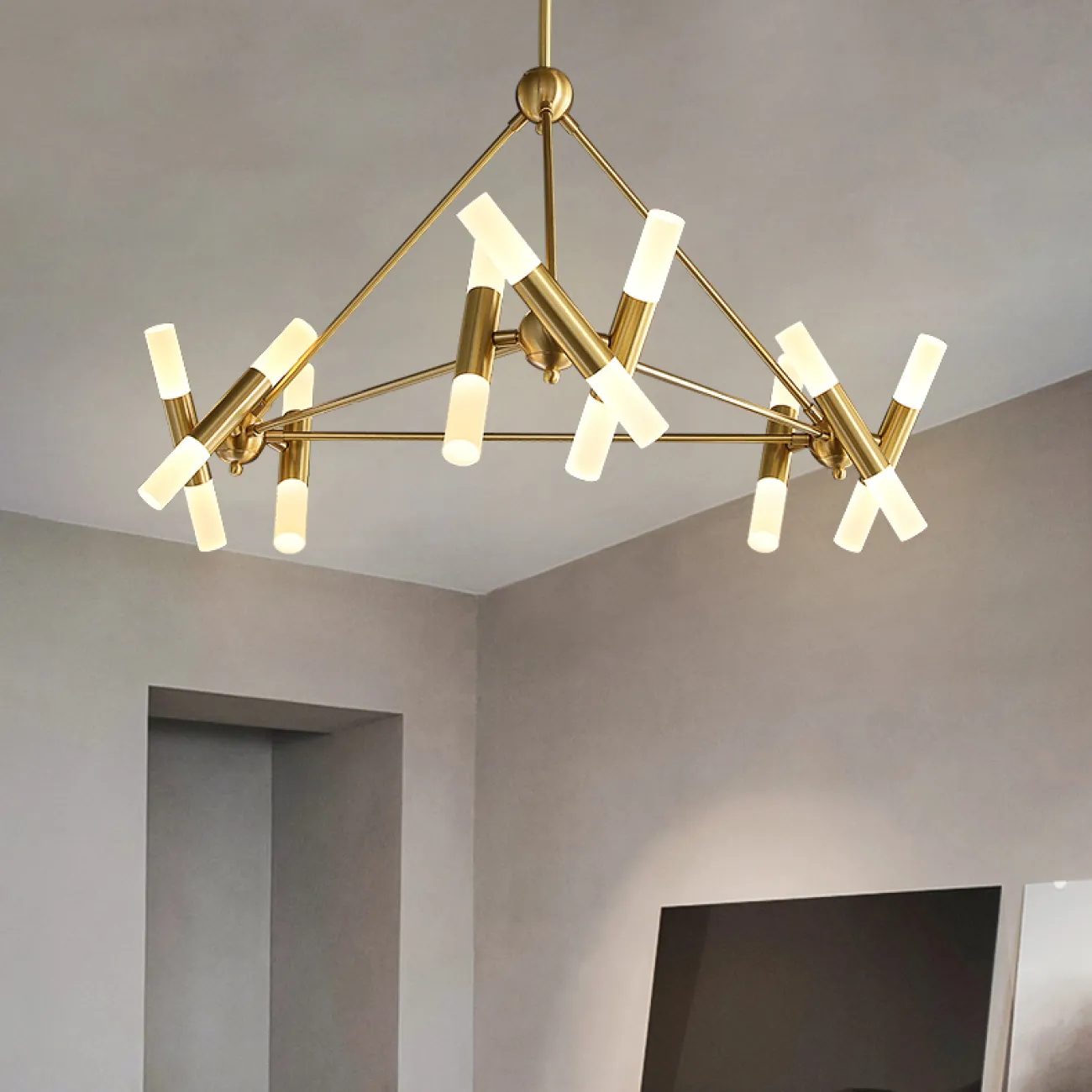 Потолочная люстра GRAPHITE L24 от ImperiumLoft Потолочная люстра GRAPHITE L24 от ImperiumLoft