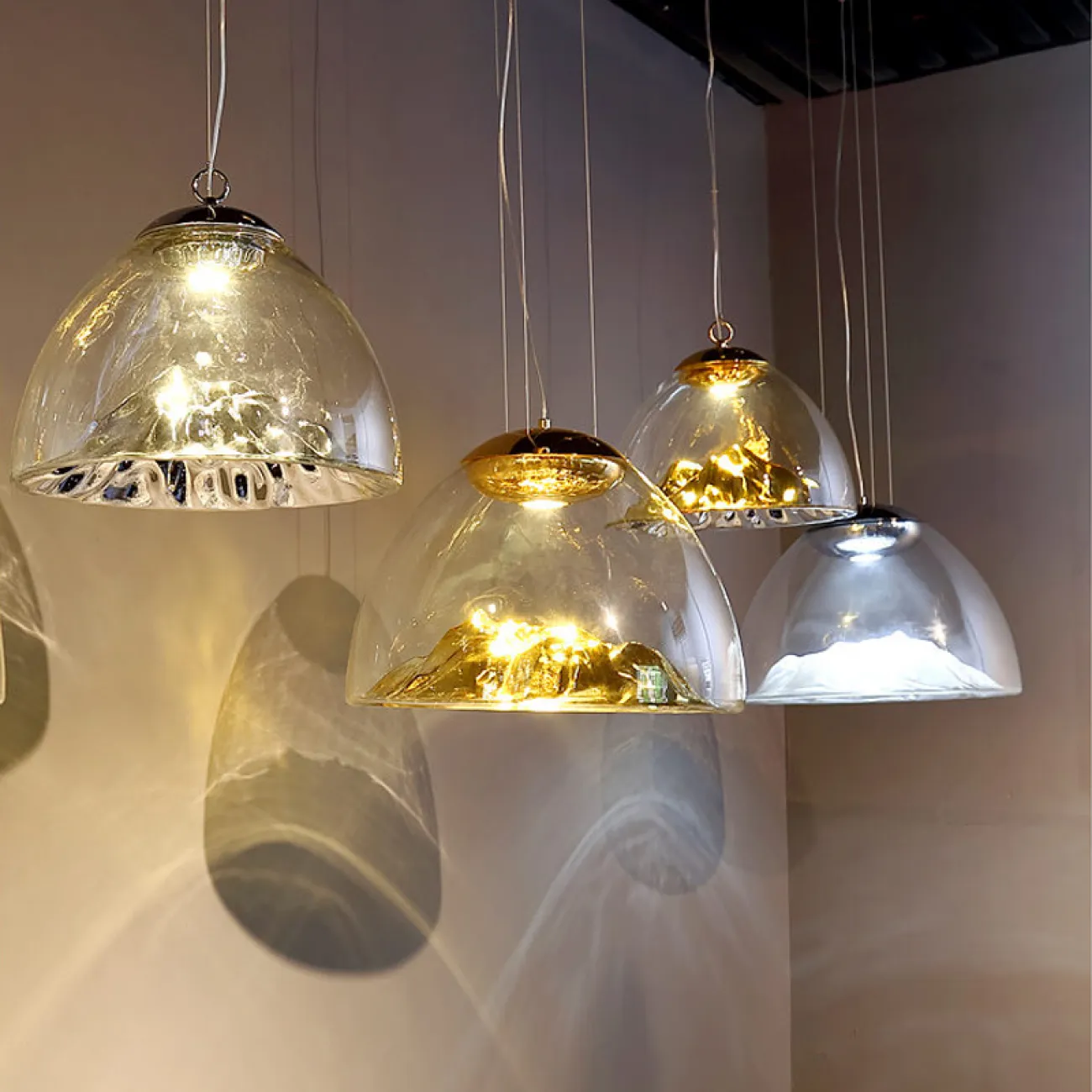Подвесной светильник SP MOUNTA Gold от ImperiumLoft
