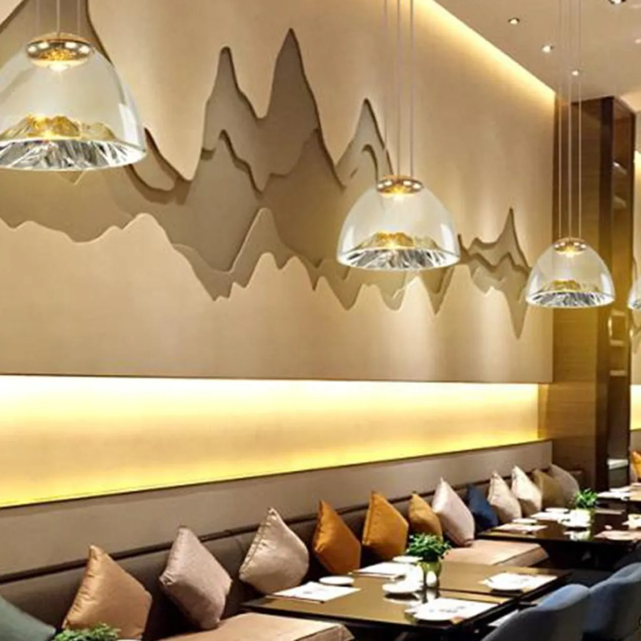 Подвесной светильник SP MOUNTA Gold от ImperiumLoft