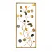 Дизайнерский настенный декор цветы в рамке LaLume-KKK00122