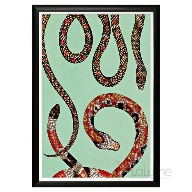 Постер Red Snakes