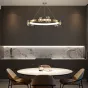 Подвесная люстра CAMILIA B D80 Black от ImperiumLoft
