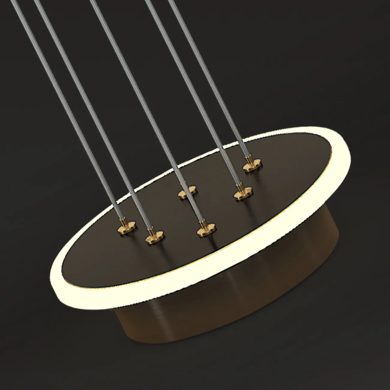 Подвесная люстра CAMILIA B D80 Black от ImperiumLoft