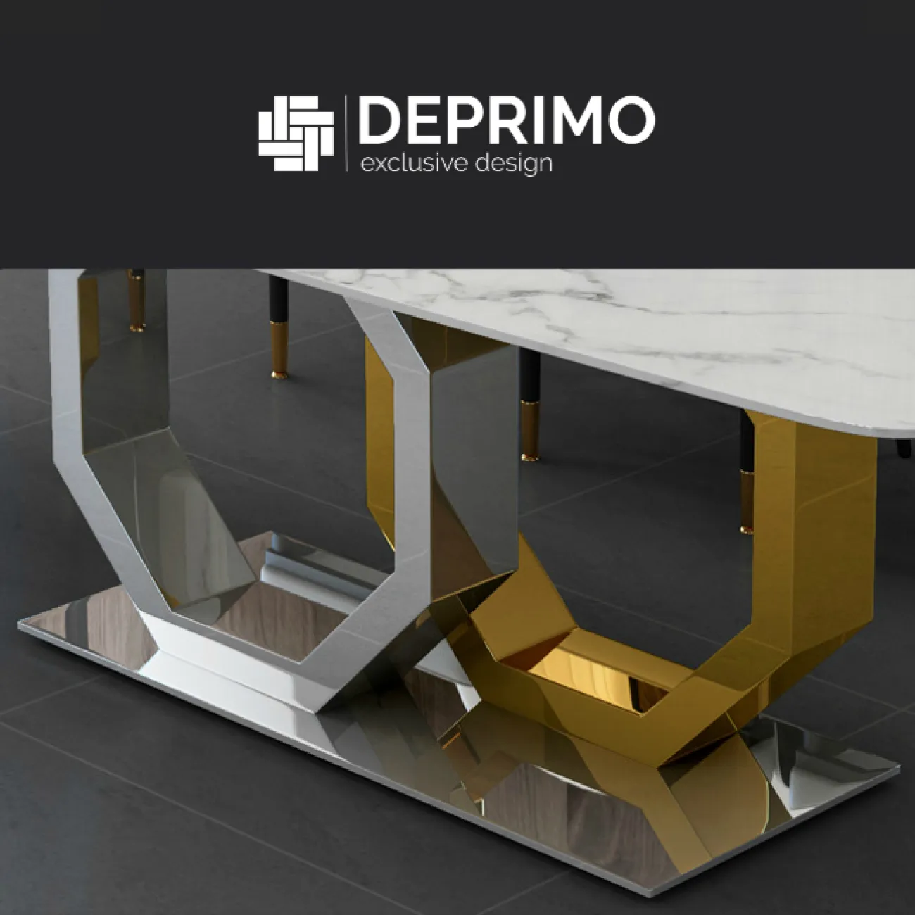 Дизайнерский обеденный стол LaLume-AZ00357 Дизайнерский обеденный стол LaLume-AZ00357