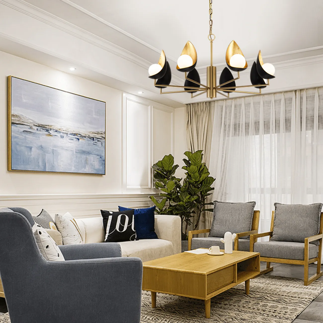 Люстра ODENCE от ImperiumLoft
