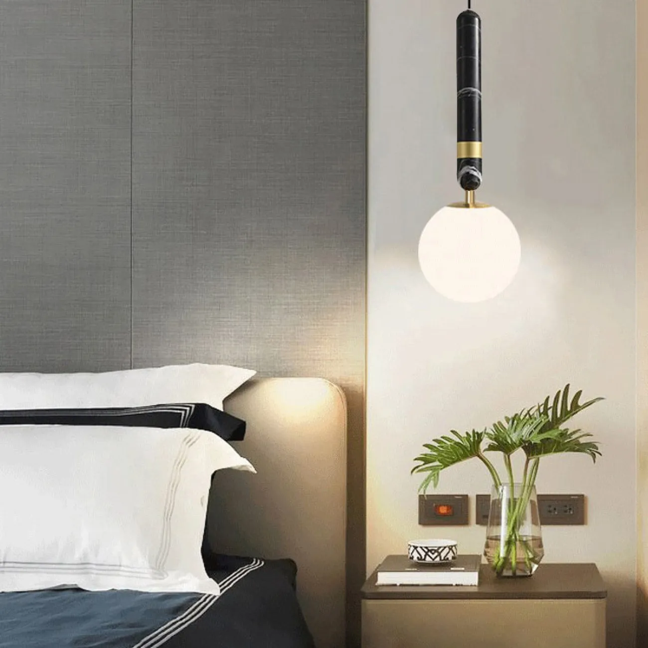 Подвесной светильник NOEL white brass от ImperiumLoft