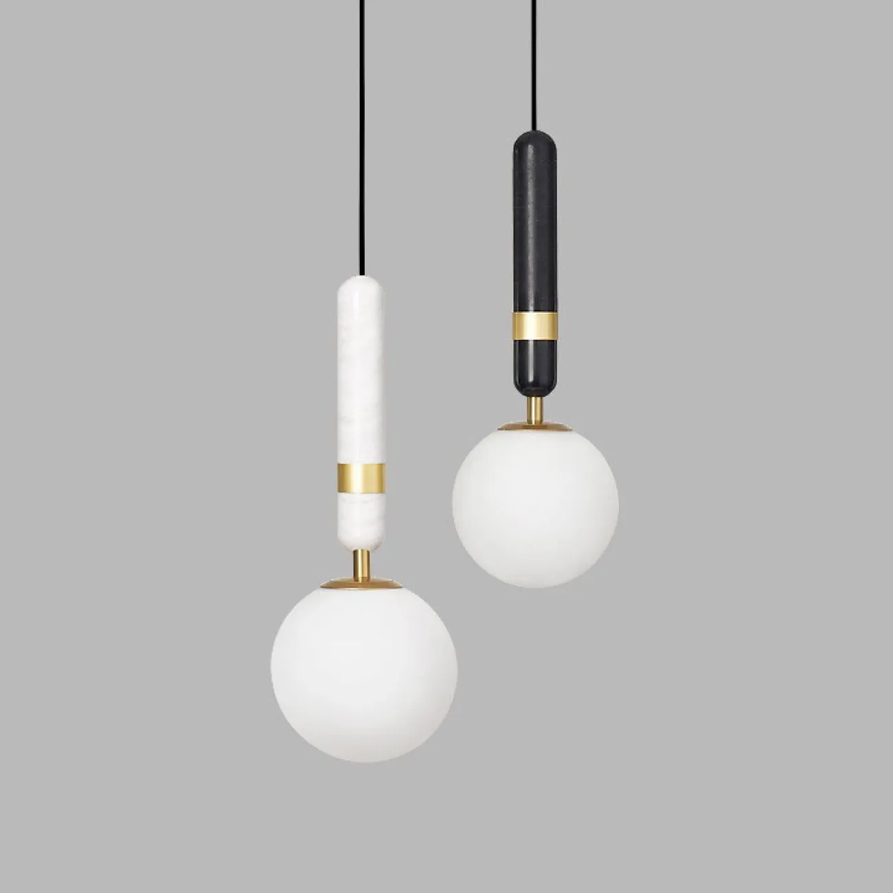 Подвесной светильник NOEL white brass от ImperiumLoft